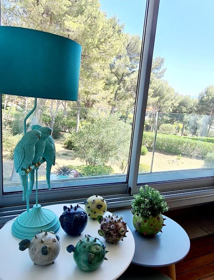 Superbe Appartement Dans Cadre D'Exception - Piscine, Plage Et Tennis Prive Bandol Εξωτερικό φωτογραφία