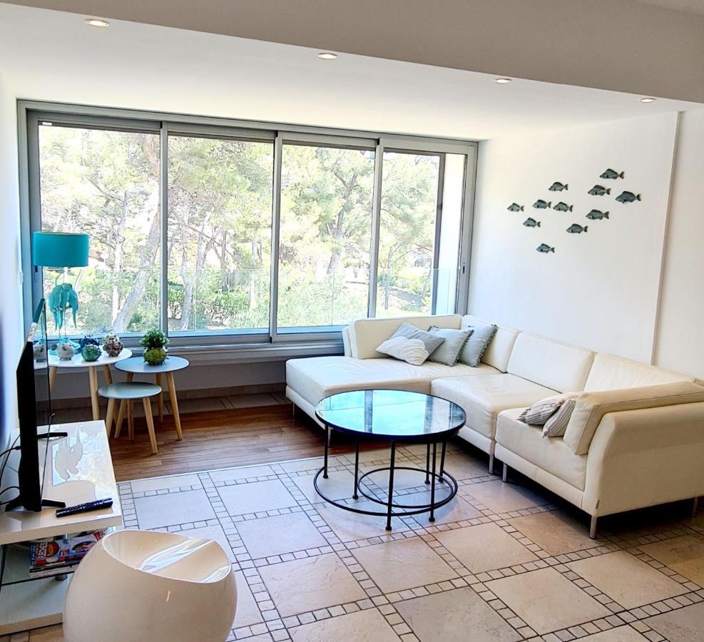Superbe Appartement Dans Cadre D'Exception - Piscine, Plage Et Tennis Prive Bandol Εξωτερικό φωτογραφία